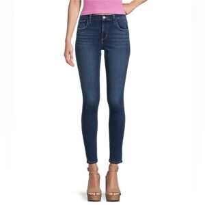 Joe’s “The Icon” Ankle Length Mid Rise Skinny Fit Jeans With Raw Hems Size 29